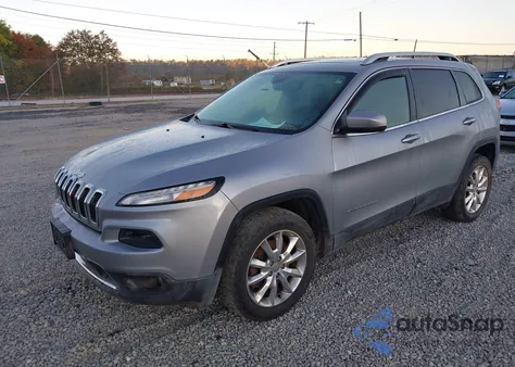2016 Jeep Cherokee Limited z USA, uszkodzony, nr VIN 1C4PJMDB3GW148276